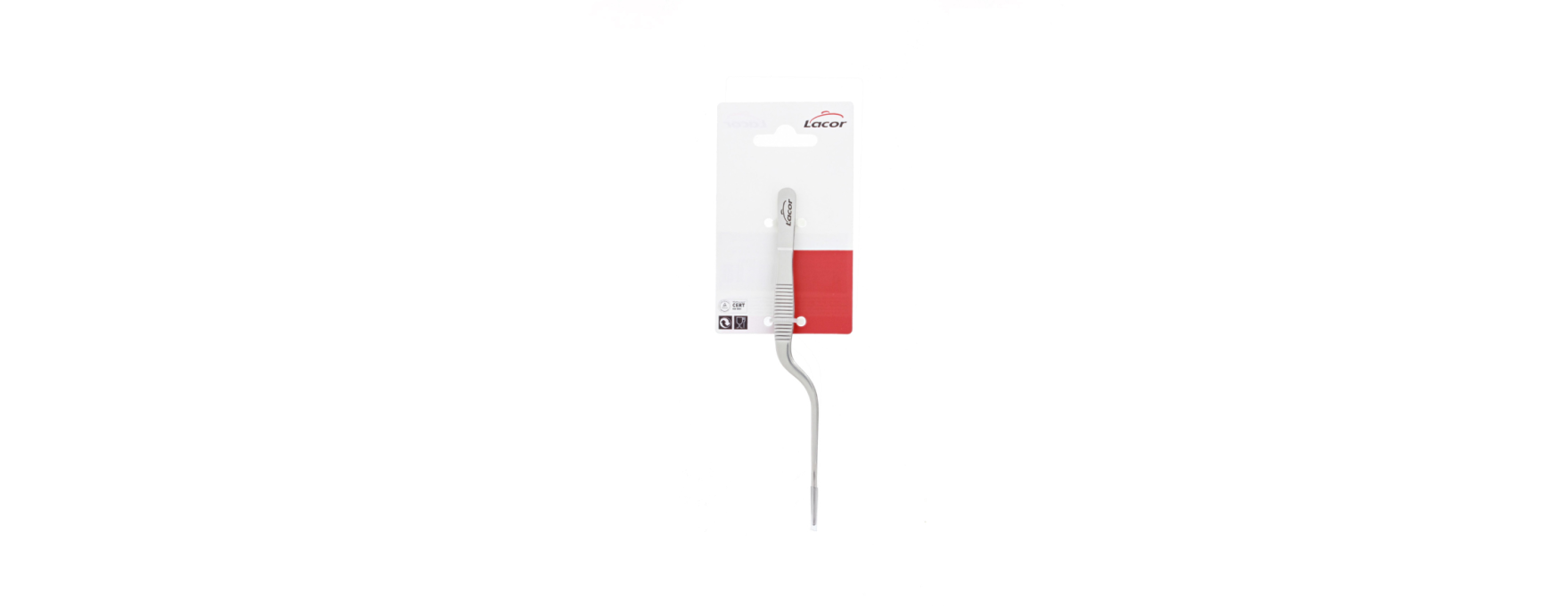 Pince à dresser de précision coudée 16 cm - Lacor
