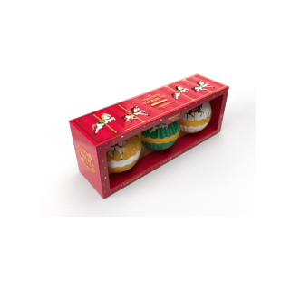 Coffret tisane de Noël : 3 boules de Noël tisanes féériques