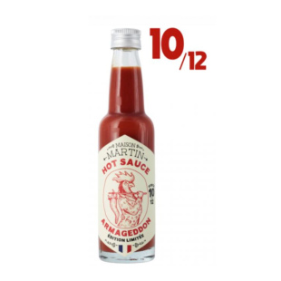 Sauce piment pur cru Armageddon 10/12 100 ml - Maison Martin