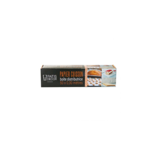 Papier cuisson en boîte distributrice 50 x 0,30 m - Patisdec