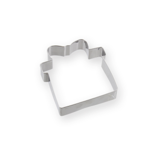 Emporte-pièce en inox de Noël : grand cadeau de Noël 12 cm -