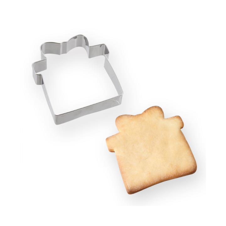 Emporte-pièce en inox de Noël : grand cadeau de Noël 12 cm -