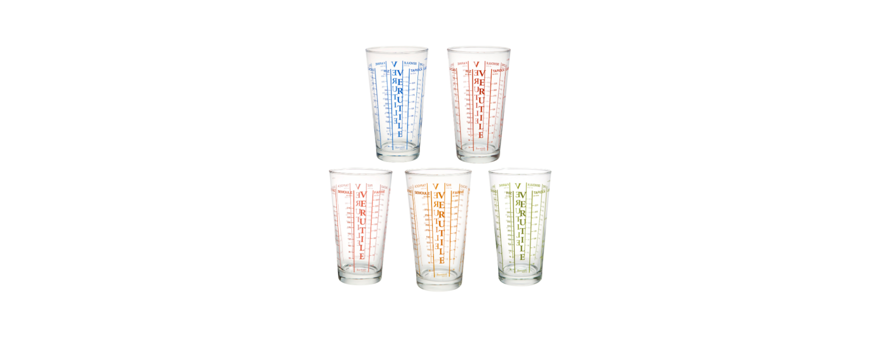 Verre doseur en verre 500 ml - Bormioli