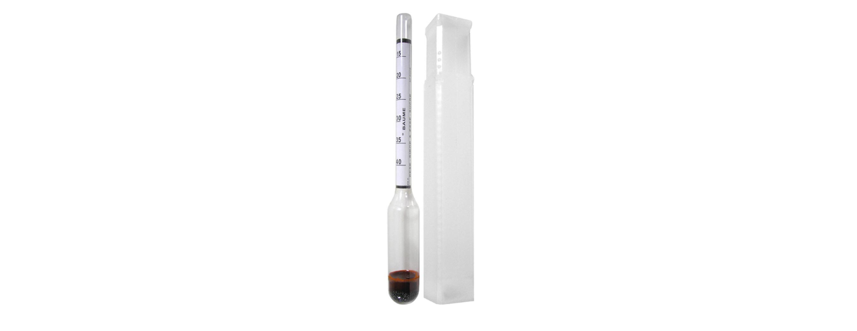Pèse-sirop densimètre de 1100g à 1400 g - Chevalier Diffusio