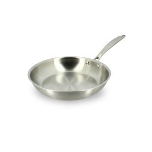 Poêle triply inox 24 cm sans PFAS - Menastyl