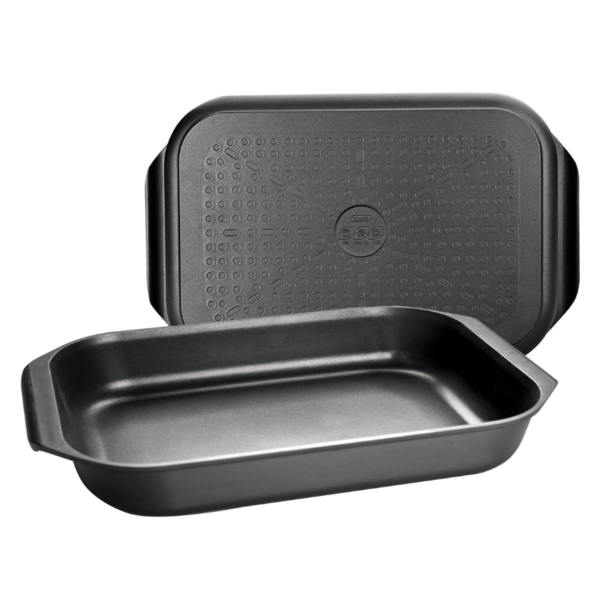 Plat à four et à rotir induction 40x26 cm noir - Ibili