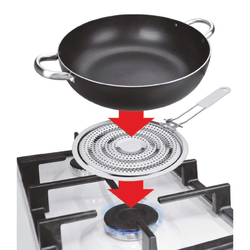 Disque diffuseur mijoteur en inox - Ibili