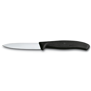 Couteau d´office Swiss classique 8 cm noir - Victorinox