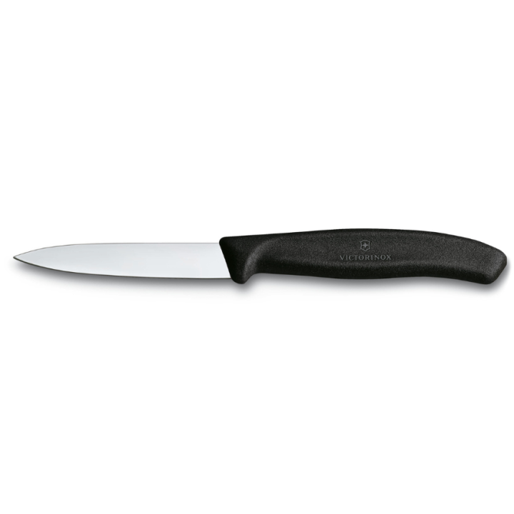 Couteau d´office Swiss classique 8 cm noir - Victorinox