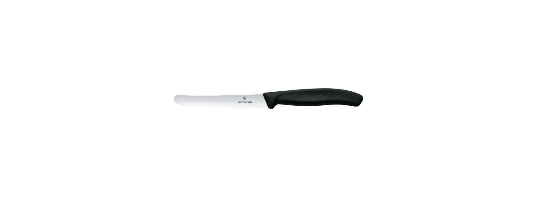 Couteau à tomates Swiss classique 11 cm noir - Victorinox