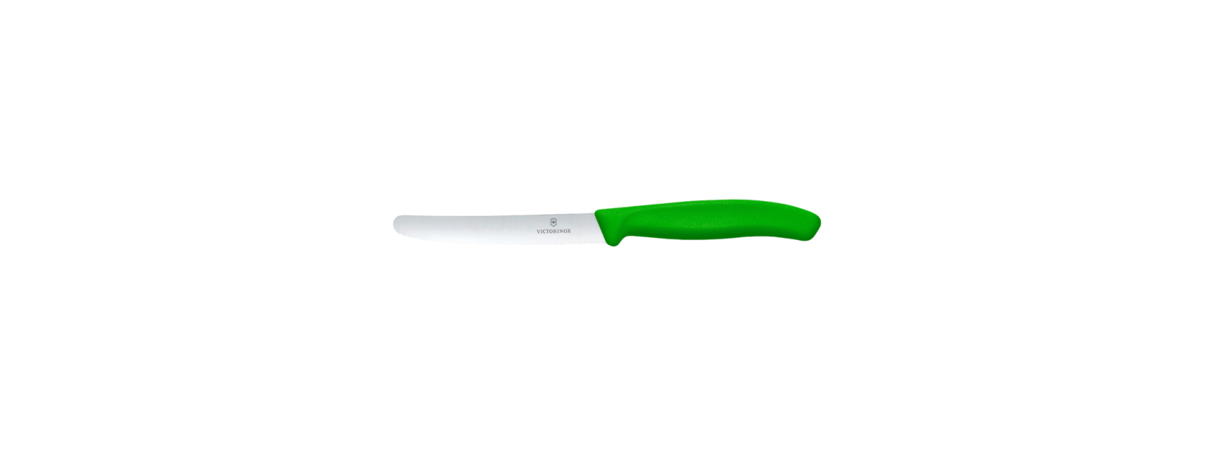 Couteau à tomates Swiss classique 11 cm vert - Victorinox
