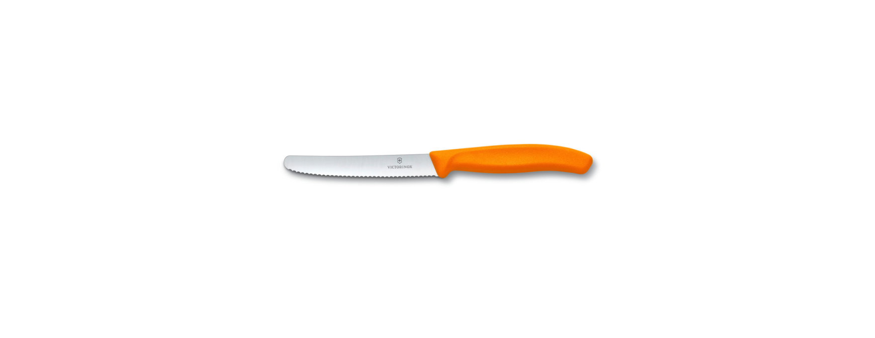 Couteau à tomates Swiss classique 11 cm orange - Victorinox
