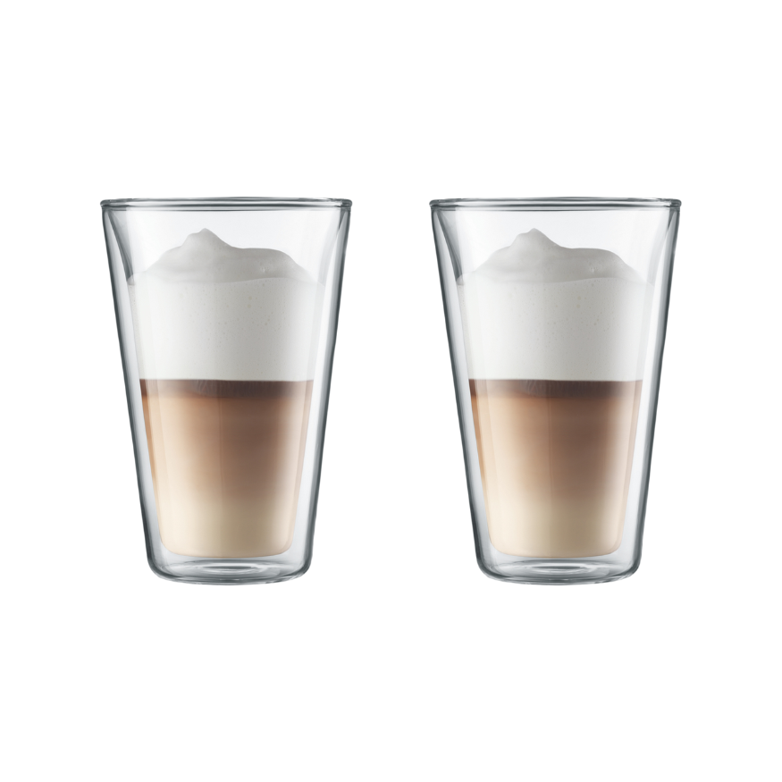 Set de 2 verres double paroi en verre Canteen 400 ml - Bodum