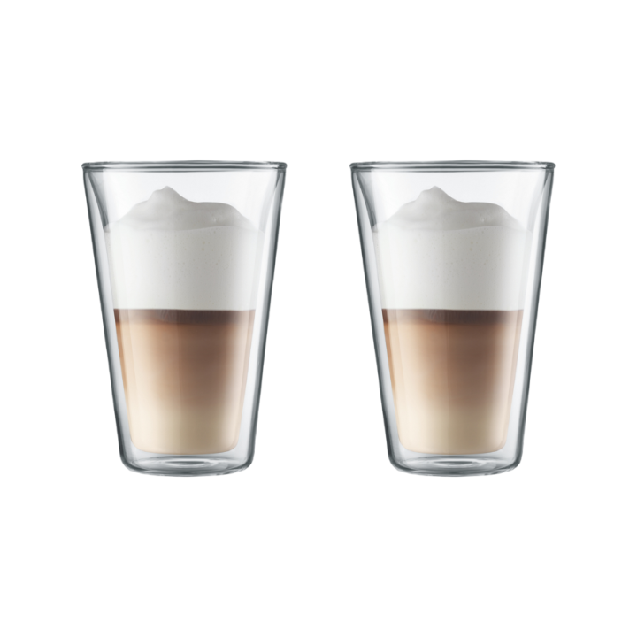 Set de 2 verres double paroi en verre Canteen 400 ml - Bodum