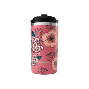 Travel mug isotherme Anémone 350ml - Qwetch