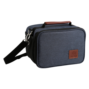 Sac glaciere isotherme 4,3l bleu en toile - Umami