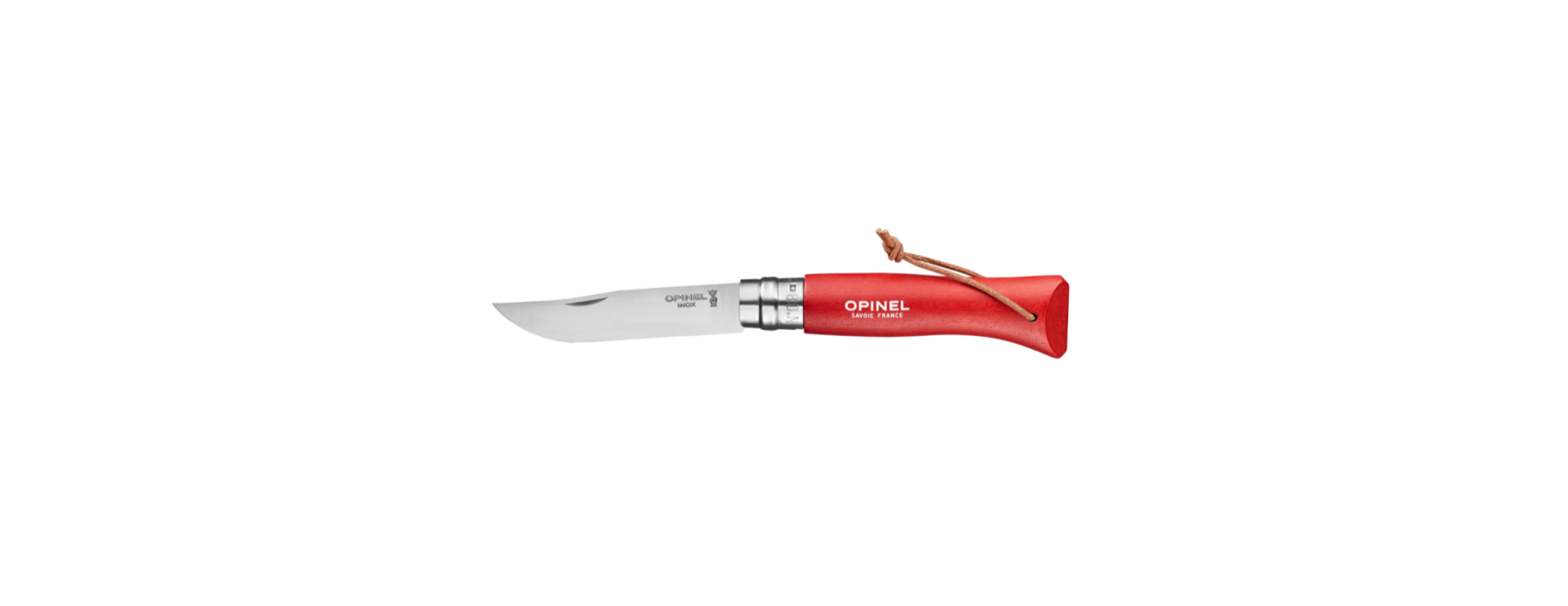 Couteau baroudeur n°8 rouge - Opinel