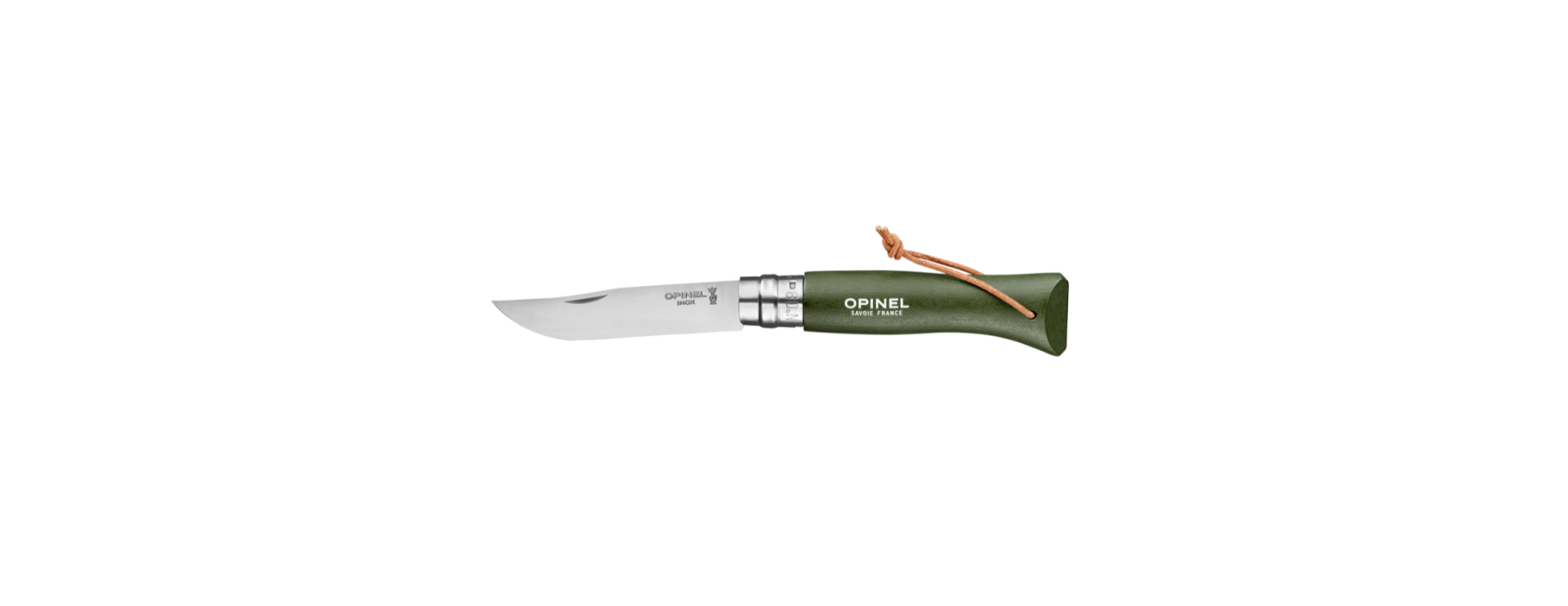 Couteau baroudeur n°8 kaki - Opinel