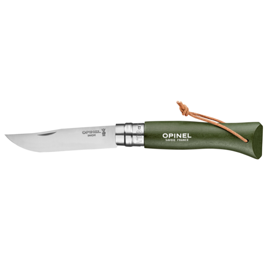 Couteau baroudeur n°8 kaki - Opinel