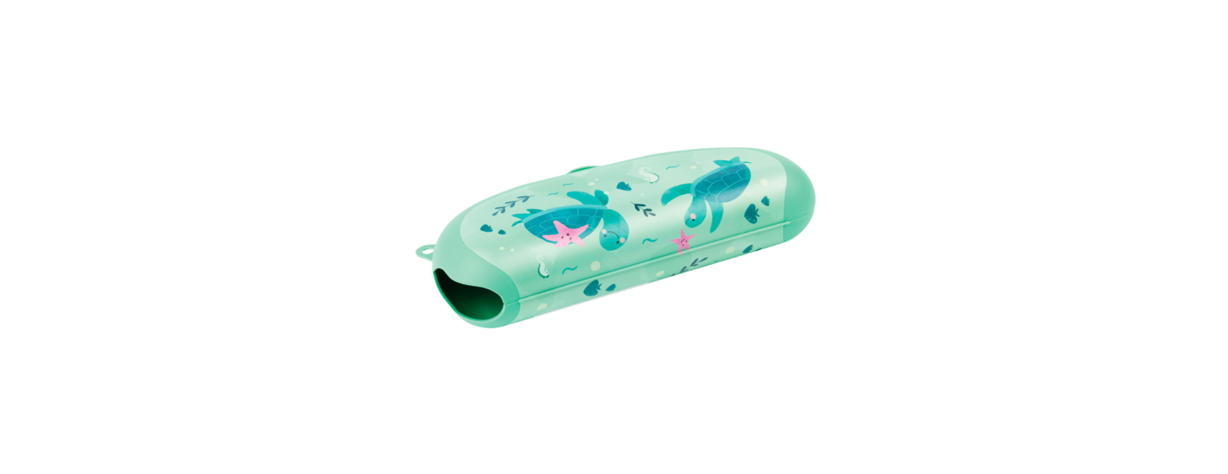Boîte à banane enfant tortue verte - Amuse