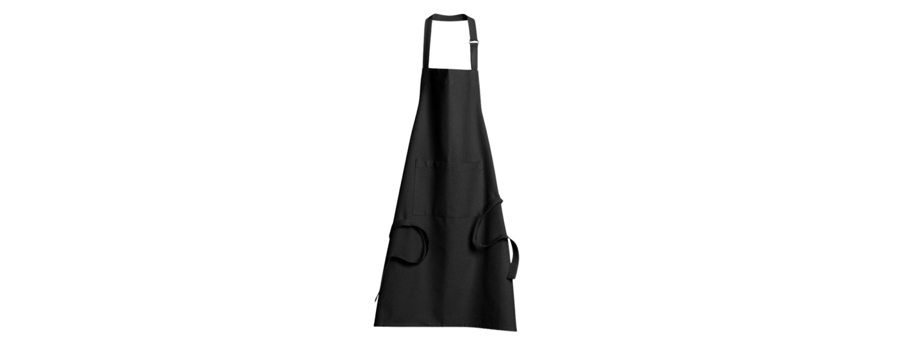 Tablier en coton recyclé noir - Winkler