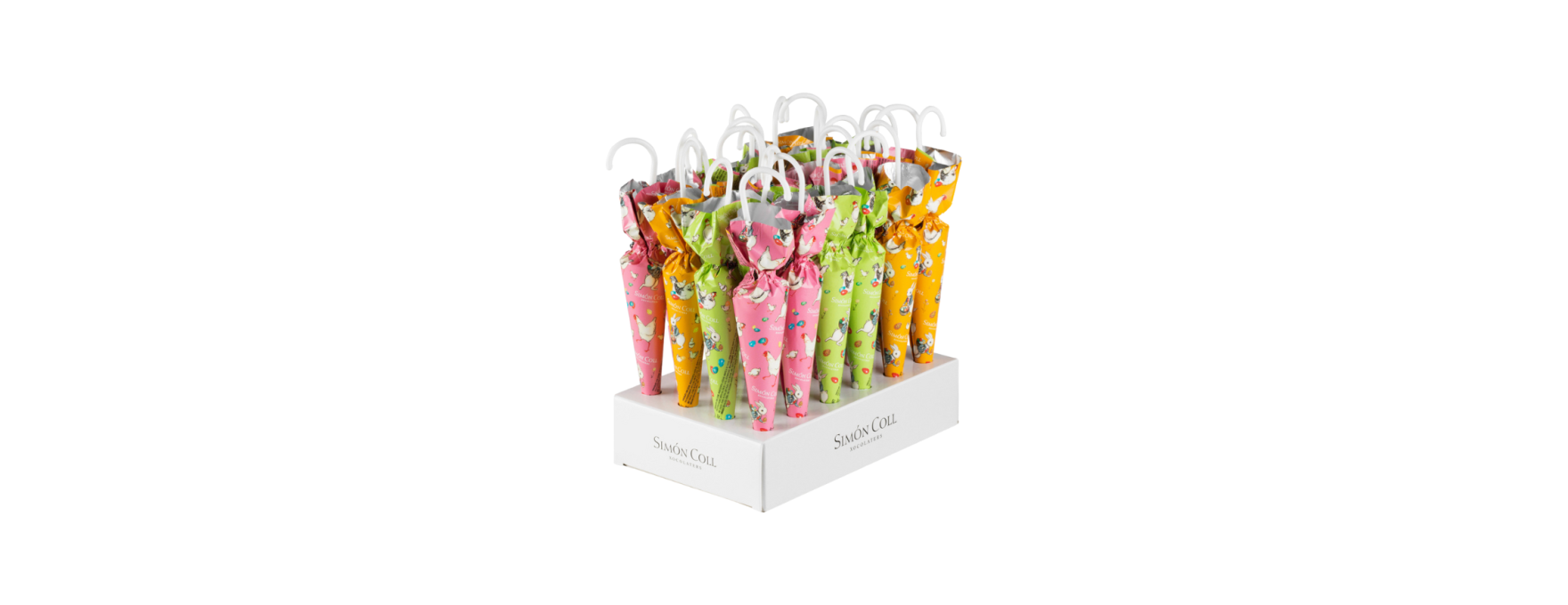 Parapluie en chocolat au lait 35 gr - Simon Coll