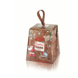 Mini panettone de Noël goût pépites de chocolat 100 gr