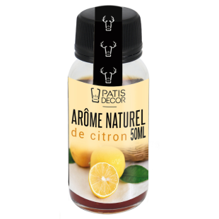 Arôme alimentaire naturel de citron 50 ml - Patisdecor