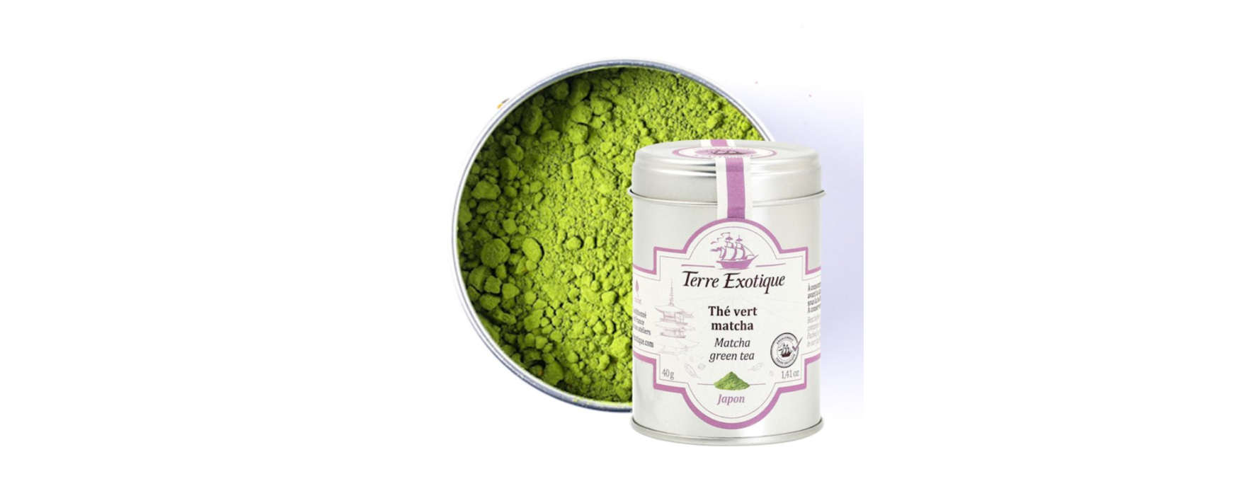 Thé vert matcha 40 gr - Terre Exotique