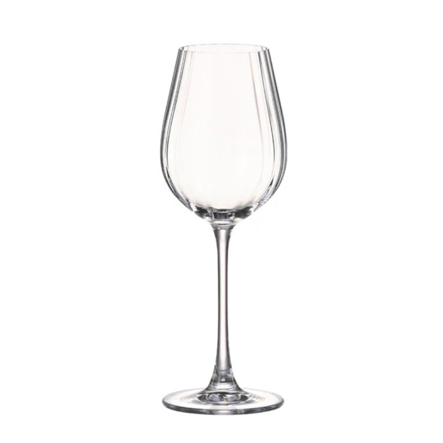 Boîte de 6 verres à pied Astral 40 cl en cristallin - Ogo living