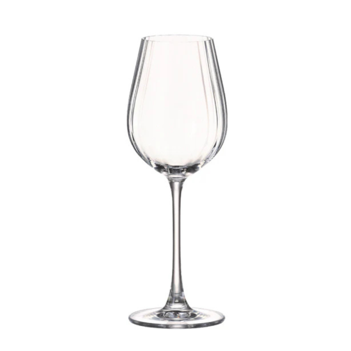 Boîte de 6 verres à pied Astral 40 cl en cristallin - Ogo living