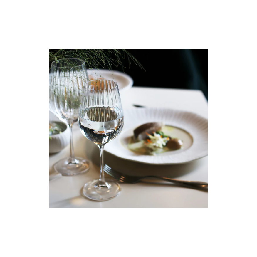 Boîte de 6 verres à pied Astral 40 cl en cristallin - Ogo living