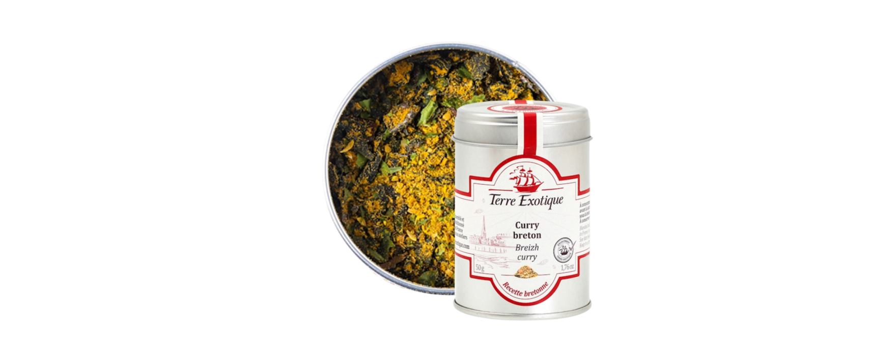 Curry breton 50 gr - Terre exotique