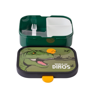 Boite à goûter compartimenté 750ml Dinosaure - Mepal