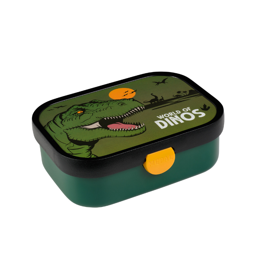 Boite à goûter compartimenté 750ml Dinosaure - Mepal