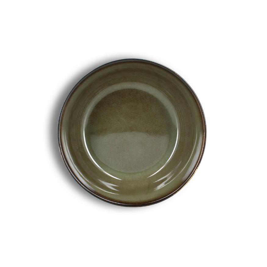 Bol Pokebowl 18cm en grès vert - Ogo living