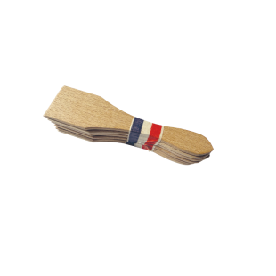 Set de 6 mini spatules à raclette en bois de hêtre PEFC  - Alice Délice