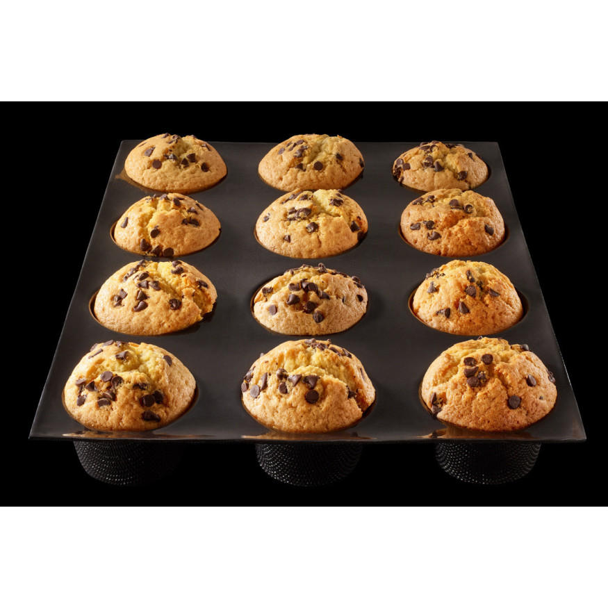 Moule en silicone et tricot de verre 20 madeleines 37 x 30 x