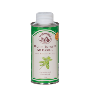 Huile infusée au basilic 250ml - La Tourangelle Huile infusée au basilic 250ml - La Tourangelle