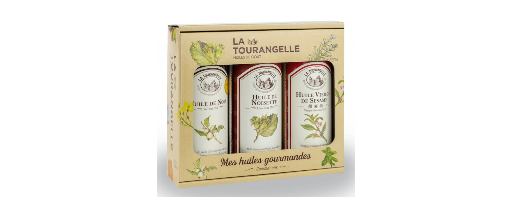 Coffret Huiles best seller : Noix, Noisettes et Sésame - La