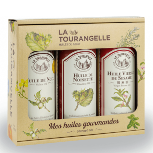 Coffret Huiles best seller : Noix, Noisettes et Sésame - La 