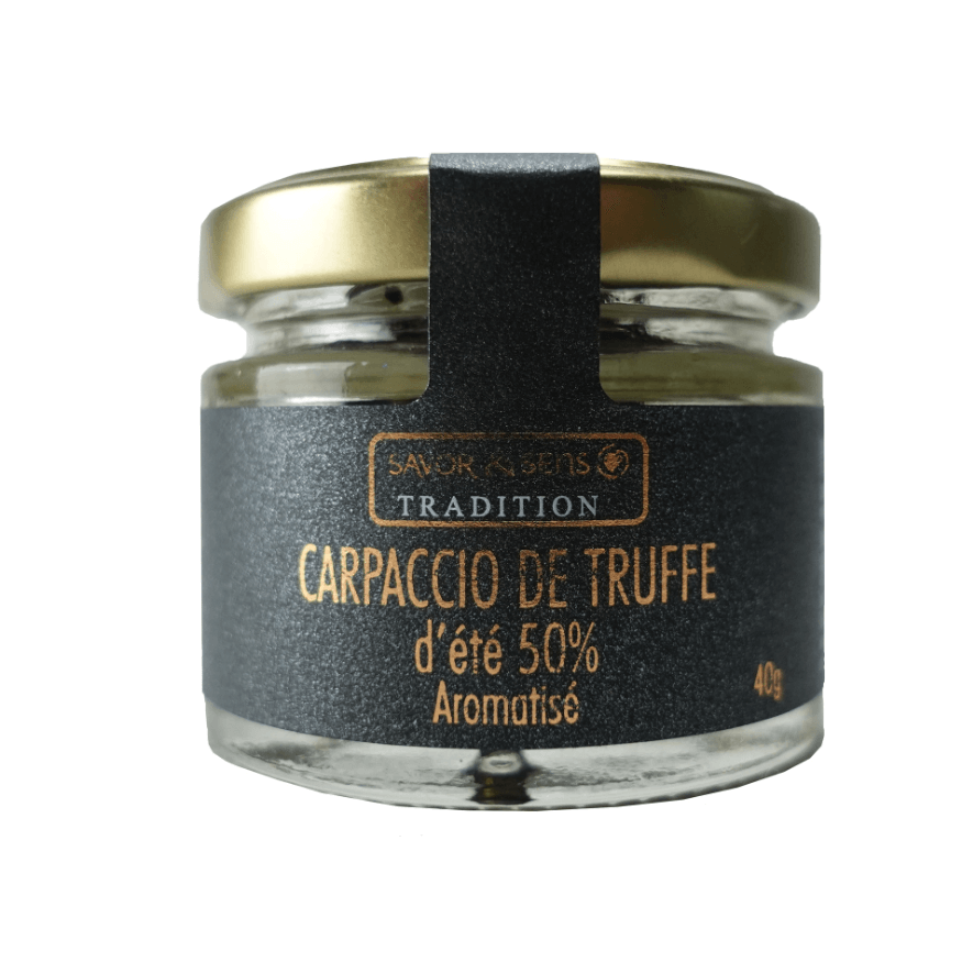 Carpaccio de truffe d'été - Savor et Sens
