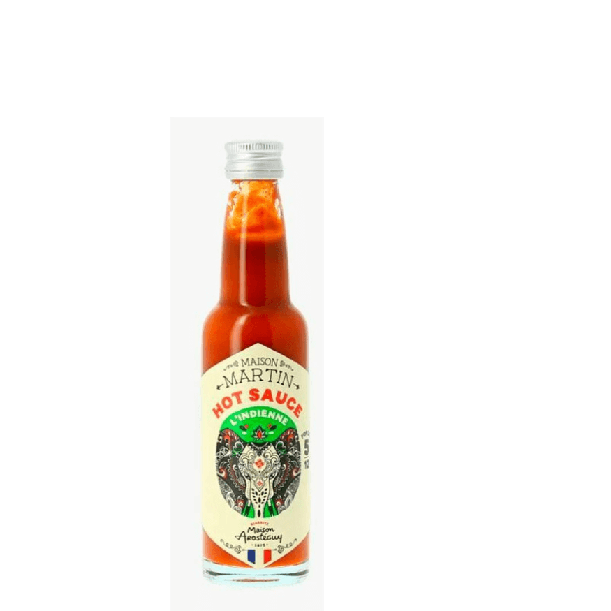 Sauce piment mangue et curry L´INDIENNE 5/12 100 ml - Maison