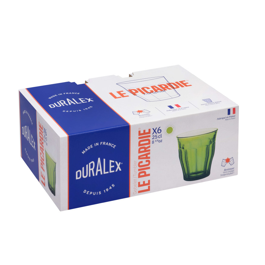 Verre Le Picardie 25cl vert - Duralex