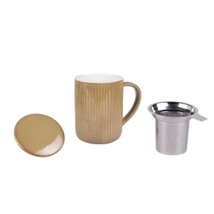 Tisanière avec filtre 0,47l vert Tiao - Table Passion Tisanière avec filtre 0,47l vert Tiao - Table Passion