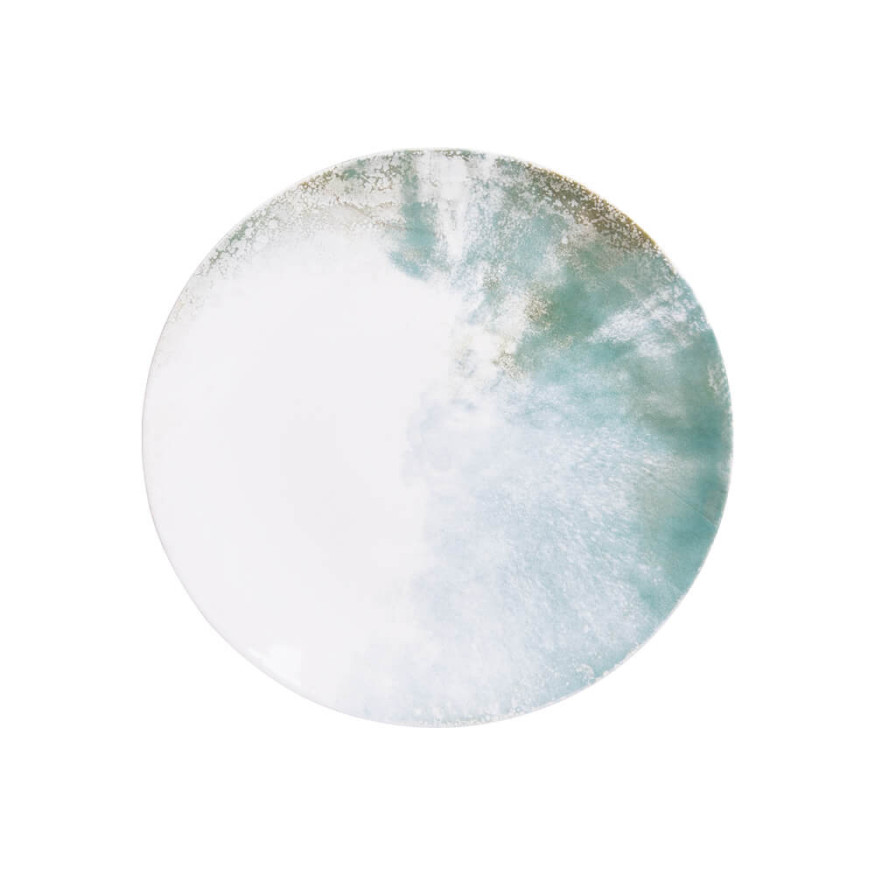 Assiette  dessert 21 cm Islande - Table passion