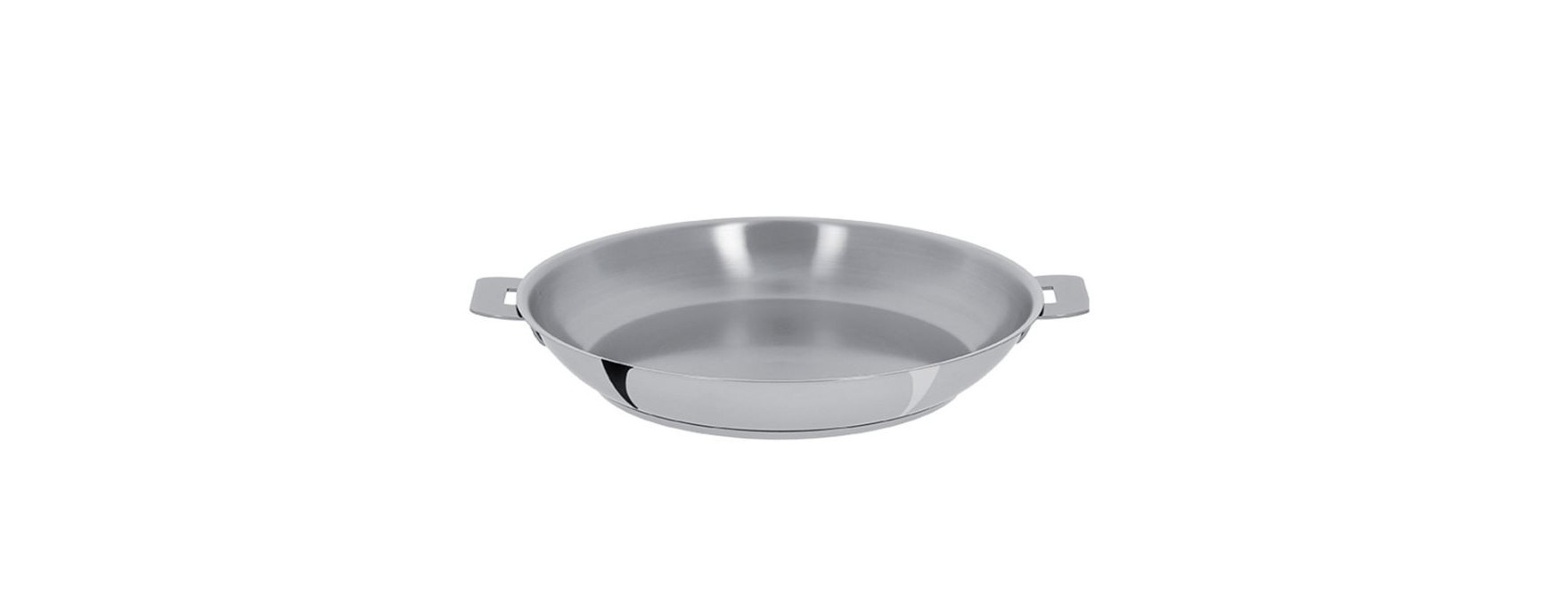Poêle inox amovible Mutine 28 cm - Cristel