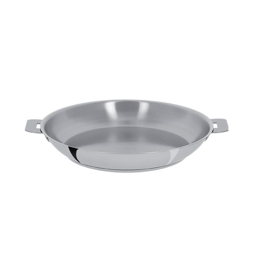 Poêle inox amovible Mutine 28 cm - Cristel
