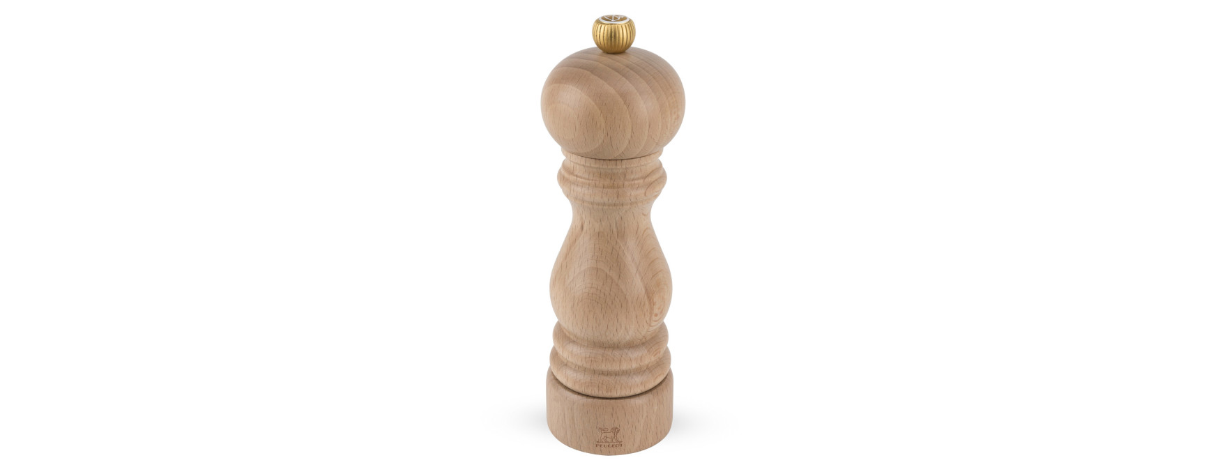 Moulin à sel sec Paris Uselect bois naturel 18cm - Peugeot