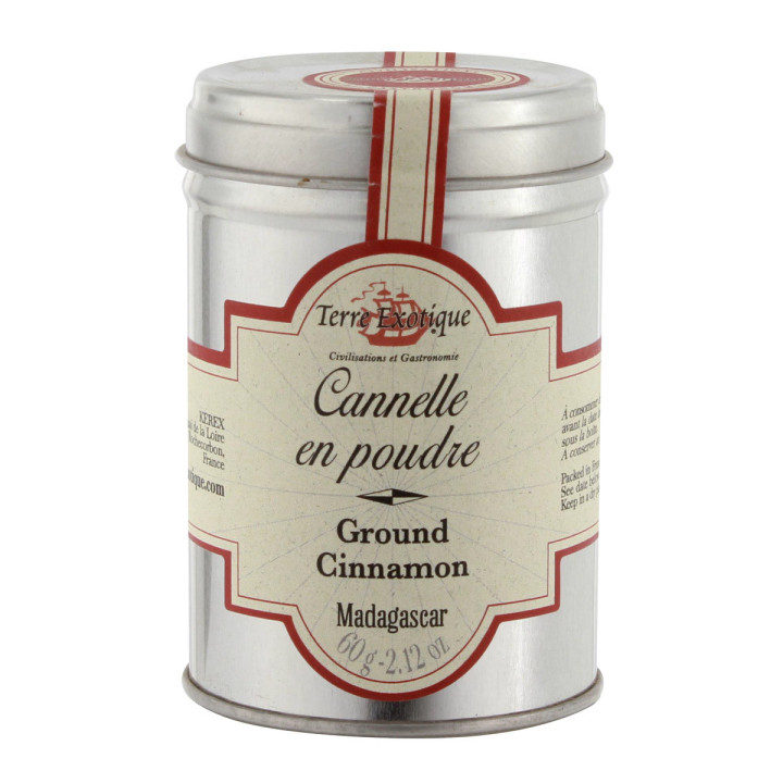 Cannelle en poudre 50 gr - Terre Exotique